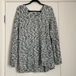 Chunky gray and black speckled sweater from Urban Outfitters